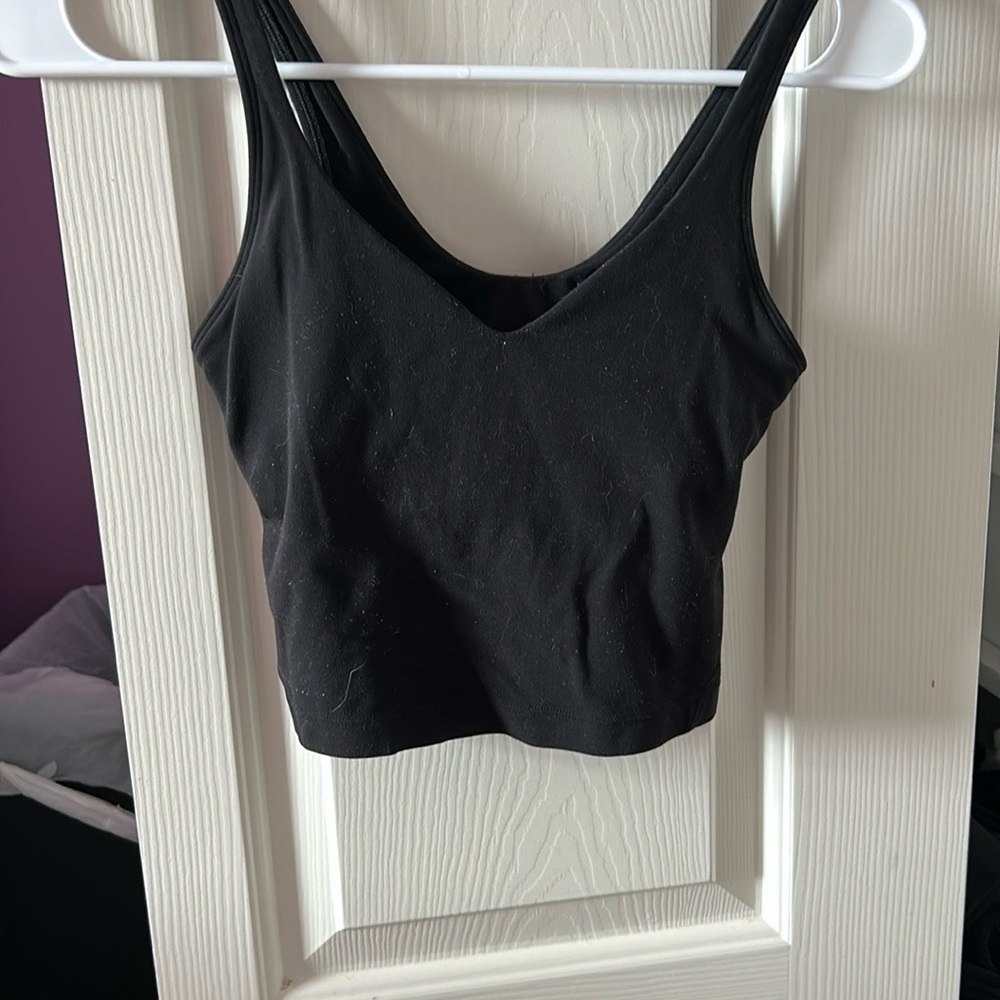 lululemon black align tank